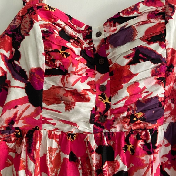 Charlotte Russe pink floral dress - Picture 3 of 5